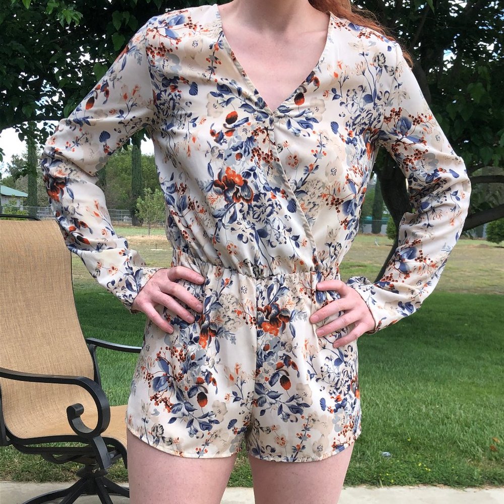 Floral Romper